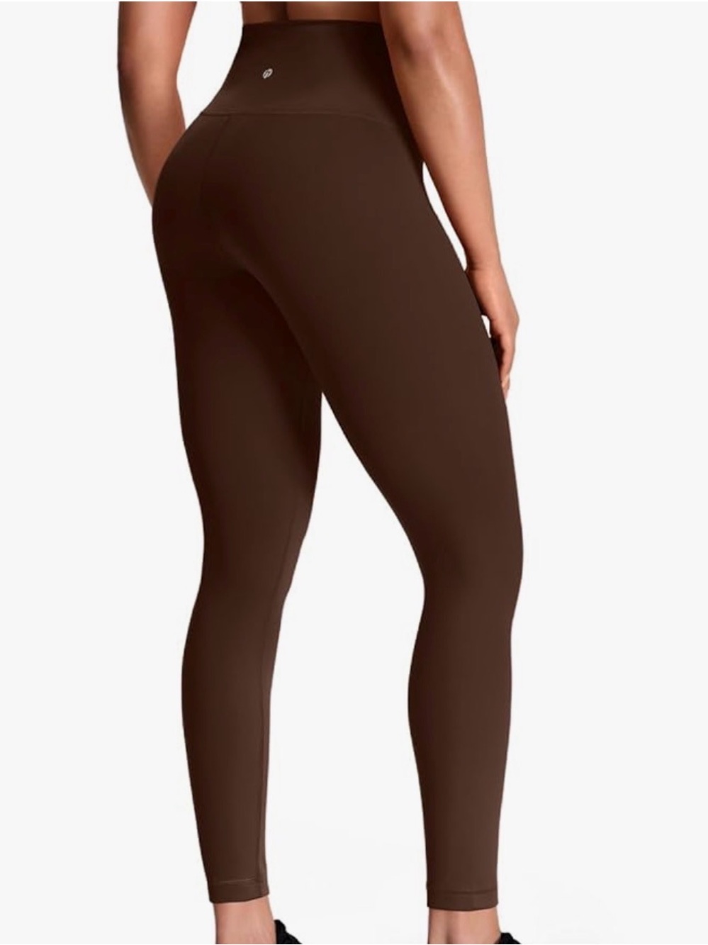 High-Rise Brown Sculpting Leggings